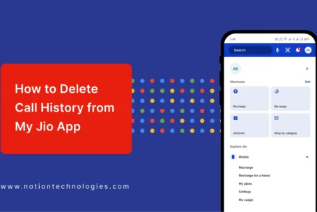 How to Delete Call History from My Jio App