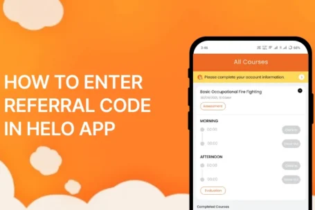 How to Enter Referral Code in Helo App