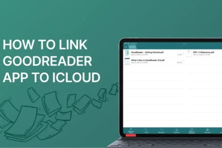 How to Link GoodReader App to iCloud